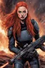 Placeholder: [Sophie Turner] Dizzy, Sophie groped for her blaster but it had skittered away. A rebel took aim at her helpless form. As his finger squeezed the trigger, Commander Rax appeared like a vengeful specter, tackling the enemy aside. The battle was engaged. Shaking off her daze, Sophie had to rearm fast or be left behind to face the rebels alone. Her first mission was falling to pieces. But she hadn't come this far to surrender - it was time to fight.