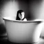 Placeholder: Girl in bathtub