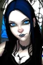 Placeholder: fantasy beautiful goth cartoon