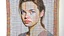 Placeholder: Make a Wide Fabric Panel of 5 portraits, weave with threads, tapestry