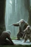 Placeholder: gandalf fight with golum