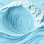 Placeholder: create a smooth breaking wave, made from dynamic patterns using realistic textures of water but arrange them in flowing abstract patterns of intertwining curves and lines to form the dynamic shape and the fluid motion of the breaking wave