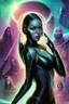 Placeholder: Mona, the interstellar enigma, defies conventions. Once an unwilling lackey to a lesser villain, a twist of fate and a botched plan transformed her into a mutant with a vendetta. As a tenacious mercenary and devoted bodyguard to a brilliant yet unstable scientist, she shrouds herself in mystery, accompanied by an unpronounceable African name that adds to her allure. Her mutations carry a dual legacy, reshaping her form and purpose. Fuelled by a thirst for revenge against her former oppressor, M