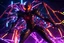 Placeholder: Hot Silk carnage in 8k solo leveling shadow artstyle, spider costum, dynamic pose, oshare kei, hurufiyya, rtx , neon lights, intricate details, highly detailed, high details, detailed portrait, masterpiece,ultra detailed, ultra quality