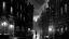 Placeholder: A noir-inspired nightscape unfolds as a mysterious woman, clad in a trench coat, strides down a dimly lit, alley-like street. The towering, Gotham-esque buildings loom overhead, their weathered facades bathed in the eerie glow of streetlights that cast elongated shadows. The tranquil, moonlit atmosphere is punctuated only by the woman's footsteps, as she navigates the deserted urban landscape with purpose.