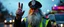 Placeholder: saruman as traffic cop