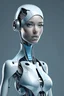Placeholder: beautiful female android with a humanoid appearance