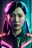 Placeholder: Blade runner portrait, Asian cyber woman:: symmetry photography, cyberpunk, pink hair, makeup, long line eye, light iris, :: latex coat :: cinematic, Ultra realistic, dark scene, soft color, highly detailed, unreal engine 5, RTX, ultra detail, 3d, finely drawn, high definition.