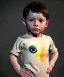 Placeholder: Pablo picasso toddler, full body, dramatic lighting, hyper realistic