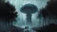 Placeholder: Silent Hill revisited, dense fog, a post apocalyptic techno gothic noir, gritty dystopian living, harsh landscape, science fiction LO-fi painting, (Simon Stålenhag, Denis Sarazhin, Alex Colville), Christopher Shy, Minoru Nomata, Alejandro Burdisio, Romain Trystram, Quint Buchholz, ominous sky, retro-futuristic, infected, hazmats, glow eyes, gas masks, strange, RAW, gritty, high contrast,, techno analog gothic, grim overtones, ominous sky, vivid colours, sinister vibes, dusty, blizzard weather
