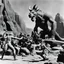 Placeholder: (high res photo by Ray Harryhausen) Damn, it's as clear as day: we've overcome the obstacles