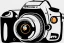 Placeholder: Vector DSLR Camera Photography Vector Vector Illustration Pattinson