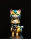 Placeholder: Chibi cat ultra quality, full body, pies completos, hyper detailed, contrasting colors, incredible colors, incredible artwork