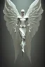 Placeholder: a digital concept from Flatland: The Film (2007) and Georg von Rosen, clear portrait of a Hooded Angel of Forbidden Knowldge with wings made of parchment and paper, wielding a spear and the eye of Odin, angelic style, hyper detail, character concept, full body!! dynamic pose, glowing lights!! intricate, elegant, artstation, concept art, smooth, sharp focus, inllustration