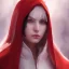 Placeholder: a _ fantasy _ style _ portrait _ painting _ of beautiful white female red silky hair short head smirk round face hood robe rpg dnd oil _ painting _ unreal _ 5 _ daz. _ rpg _ portrait _ extremely _ detailed _ artgerm _ greg _ rutkowski _ greg