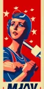 Placeholder: gym leader Sabrina soviet union propaganda poster