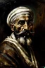 Placeholder: Portrait of arabian mikf by Vna Gogh