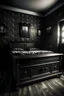 Placeholder: Grunge Goth Coffin Bedroom background