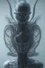 Placeholder: evil berserker, alien, tron, 8k, finely detailed, photo realistic, gothic, hr giger