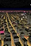 Placeholder: looking down on tokyo at night in the style of hiroku ogai