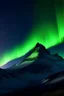 Placeholder: mountain with northern lights