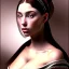 Placeholder: Portrait of a beautiful busty woman Caravaggio style