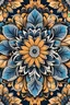 Placeholder: seamless floral pattern mandala colour design background