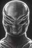 Placeholder: evil berserker, alien, tron, head, bitcoin eyes, 8k, finely detailed, dark light, photo realistic, hr giger