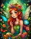 Placeholder: enchanted cute fairies ,adult book cover