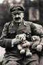 Placeholder: Adolf Hitler cuddling teddy