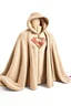 Placeholder: Superman's balenciaga Winter outfits elegante beige tones with dual color on a white background, product catalog photography, soft spot lighting, depth of field, 4k –ar 3:5 –q 2