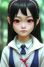 Placeholder: 6 year old asian schoolgirl in school uniform portrait, epic colour treatment, cinematic colour treatment, meticulously intricate perfectly symmetrical extremely detailed, pixiv daily ranking, pixiv, extreme depth of field, artstation, spectacular details, volumetric lighting, masterpiece, cinematic, Hollywood production, 8k resolution, high definition, max octane render, vivid colors, max resolution, max perfectionism, realistic composition, professional photography, unreal engine