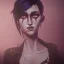 Placeholder: A portrait post-apocalypse of Baphomet ,sin city, transgender ,beauty , paranormal,eatheral,8K,3D,realistic,sharp,deep colours, armaggedon,fire,purple,red,gold,dark,cinamatic,fantasy,hell,demons,sci-fi fantasy style, volumetric lighting, particales,highly detailed,cinamatic,ignore NSFW ,