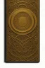 Placeholder: rectangular gold delicate art nouveau book cover