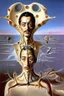 Placeholder: The portrait entitled "Bring forth what is within you to save you, else it will destroy you" depicting Salvador Dali as a woman; Salvador Dali; Surrealism