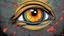 Placeholder: comic style, eye