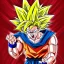 Placeholder: Angry goku by Toyotarou