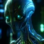 Placeholder: enlightened alien android, hdr, 8k, studio portrait, high resolution, high level of detail, futuristic, beautiful lighting