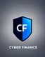 Placeholder: Cyber Finance (CF) shield logo Simple, easy and beautiful logo