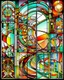 Placeholder: Alphonse Mucha . STAINED GLASS