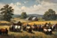 Placeholder: Celebration of the American Farm in the style of Winslow Homer