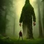 Placeholder: giant man in the forest