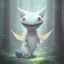 Placeholder: Cute Mysterious Pokémon,Ambiance dramatique, hyperrealisme, 8k, high quality, great details, within portrait, illustration, ghost form