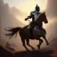 Placeholder: ultra detailed portrait of Ricardo Santiago Mozos riding an arabian horse,wearing plate armor, extremely detailed digital painting, in the style of fenghua zhong and ruan jia and jeremy lipking and peter mohrbacher, mystical colors, rim light, beautiful lighting, 8 k, stunning scene, raytracing, octane, trending on artstation