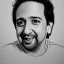 Placeholder: high-quality, fine-detail close-up pen and pencil sketch of Lin-Manuel Miranda, portrait, 8k resolution, intricate, digital art, detailed matte painting, photorealistic, volumetric lighting, Rafael Augusto, Juan Francisco Casas, Anne Dittman, Anne Stokes, greg rutowski