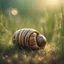 Placeholder: wrapped Egyptian mummy snail in long grass ,bokeh like f/0.8, tilt-shift lens 8k,*-