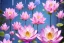 Placeholder: a magical crystal flower lotus magnolia lys bougainvillier, blue gold house indian palace castle in the woods, magnolias pink,blue lake,sun,white swanns,pink vertical, blue lake,sharp, vines, candlelit, endor, ornate, elegant, highly detailed, artstation, concept art, smooth, sharp focus, illustration, 8k, splash art, wallpaper, key visual