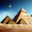 Placeholder: Giza Piramitleri fantasy art