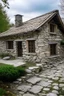 Placeholder: An old restored house made of stones