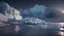 Placeholder: antarctica at night,glaciers,lakeside,8k, volumetric lighting, Dramatic scene,